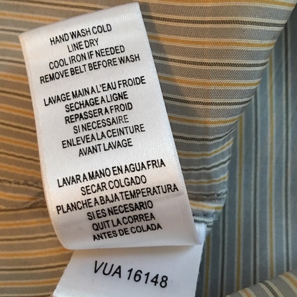 BCBG Sleeveless Blouse Gray Yellow Sz XS - Picture 8 of 8